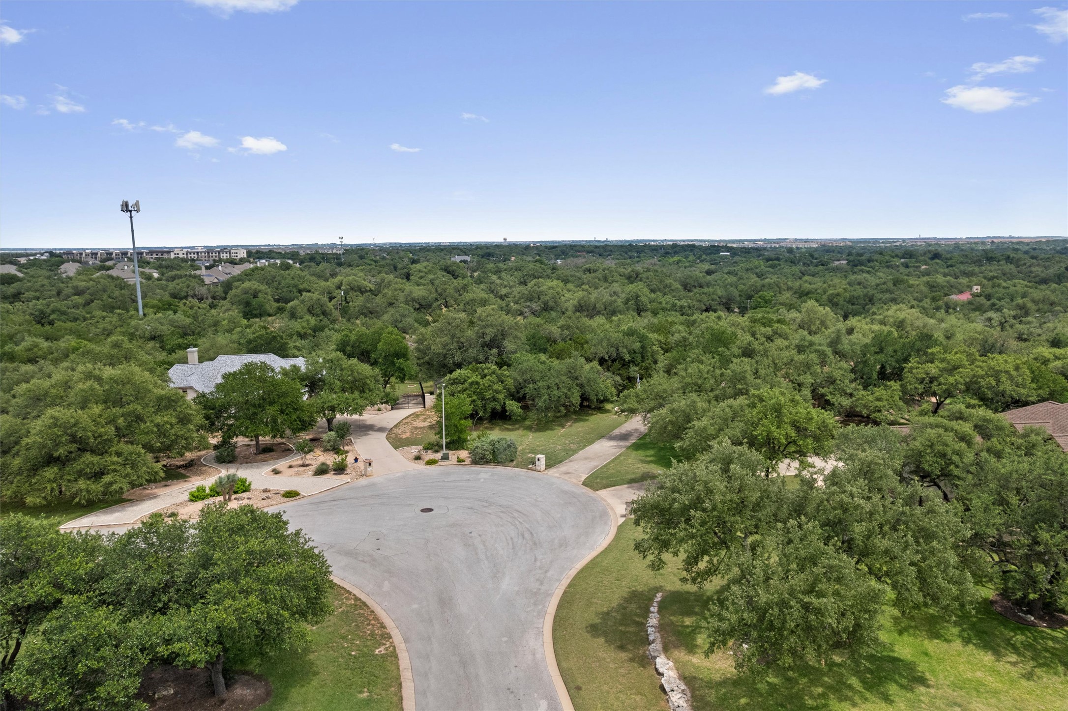 120 East Rustle Cove Georgetown, TX 78628 - Photo 17 of 25 an aerial view of a house with a yard