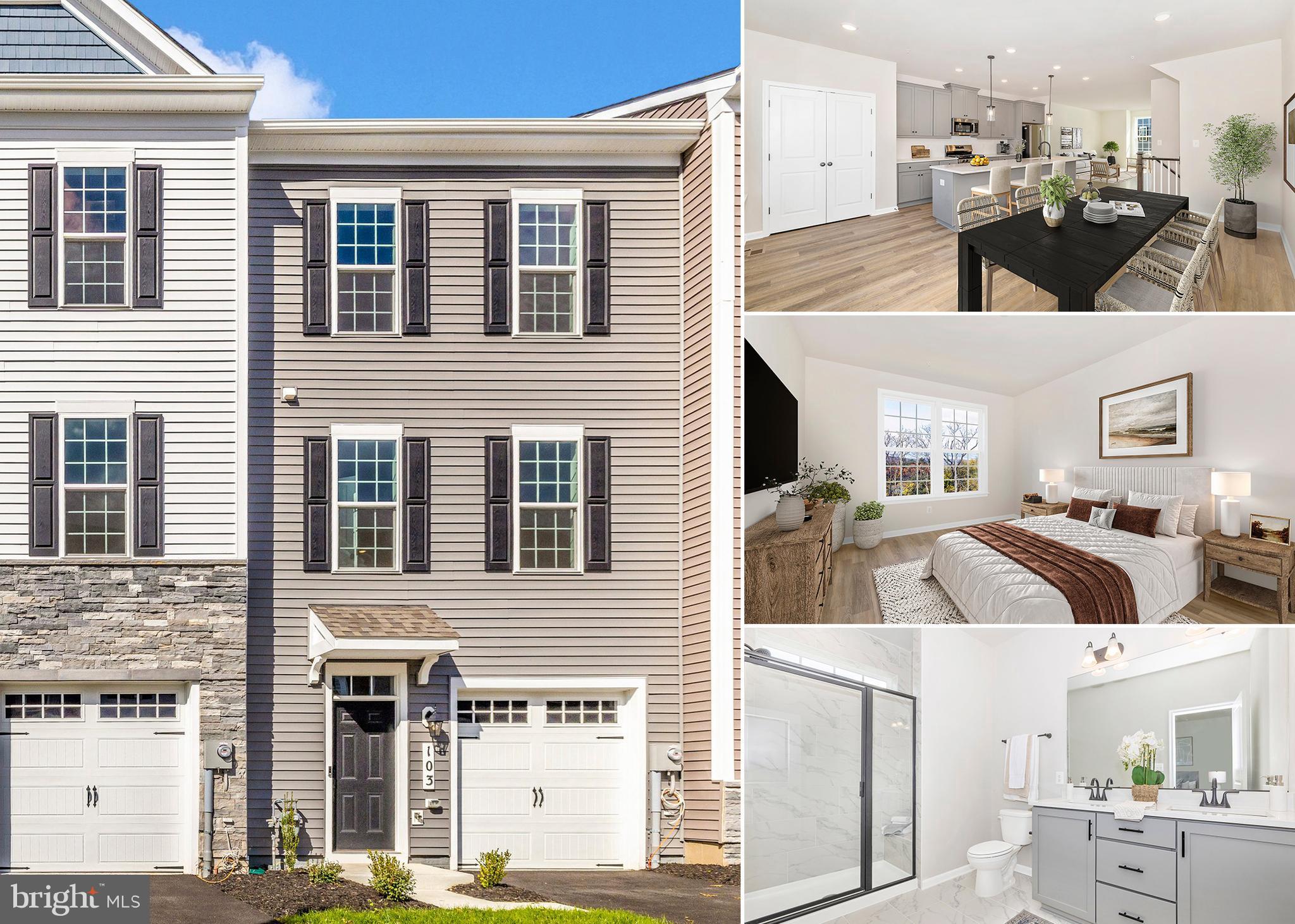 103 Spring Bank Way Frederick, MD 21701 - Photo 1 of 13 a view of a house with a dining space