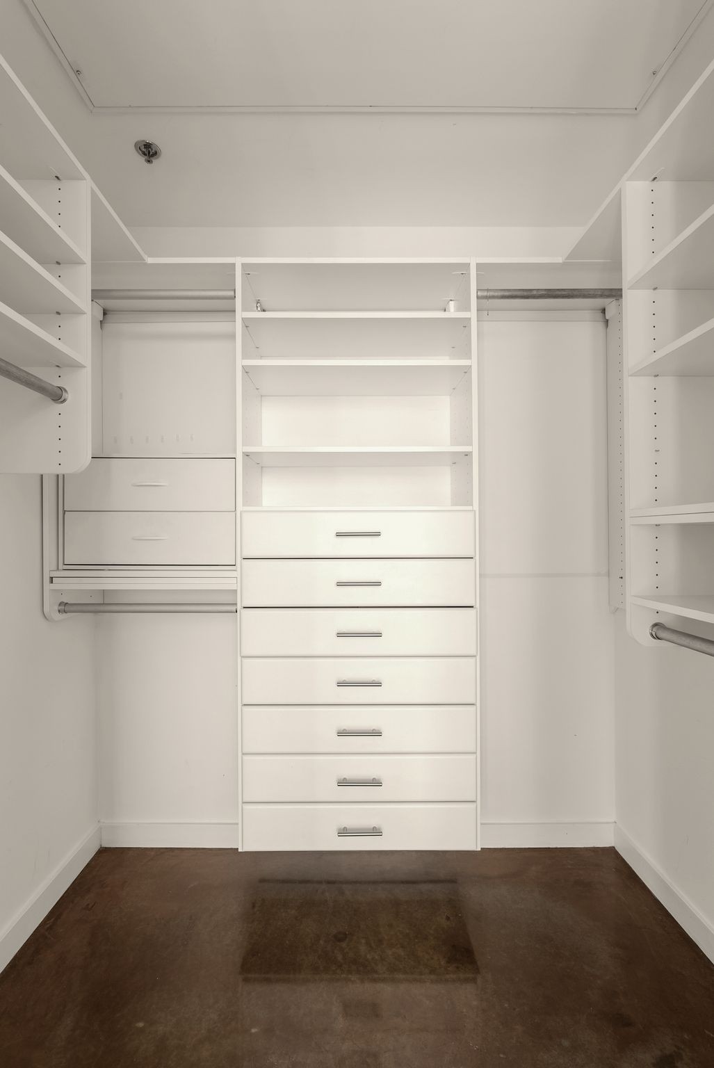 600 12th Avenue South, Unit 829 Nashville, TN 37203 - Photo 12 of 32 a view of walk in closet with empty racks