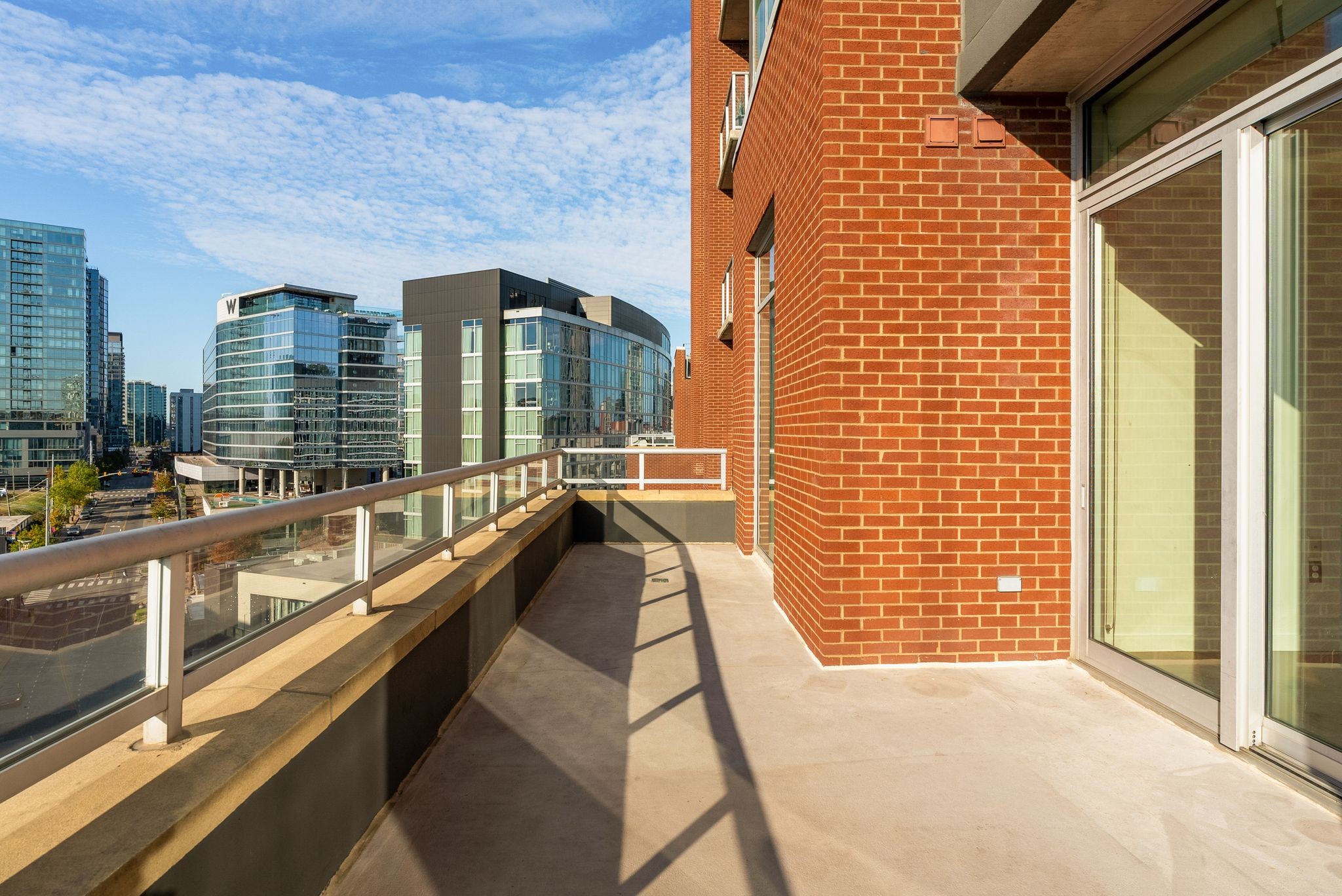 600 12th Avenue South, Unit 829 Nashville, TN 37203 - Photo 15 of 32 a view of balcony with a large window