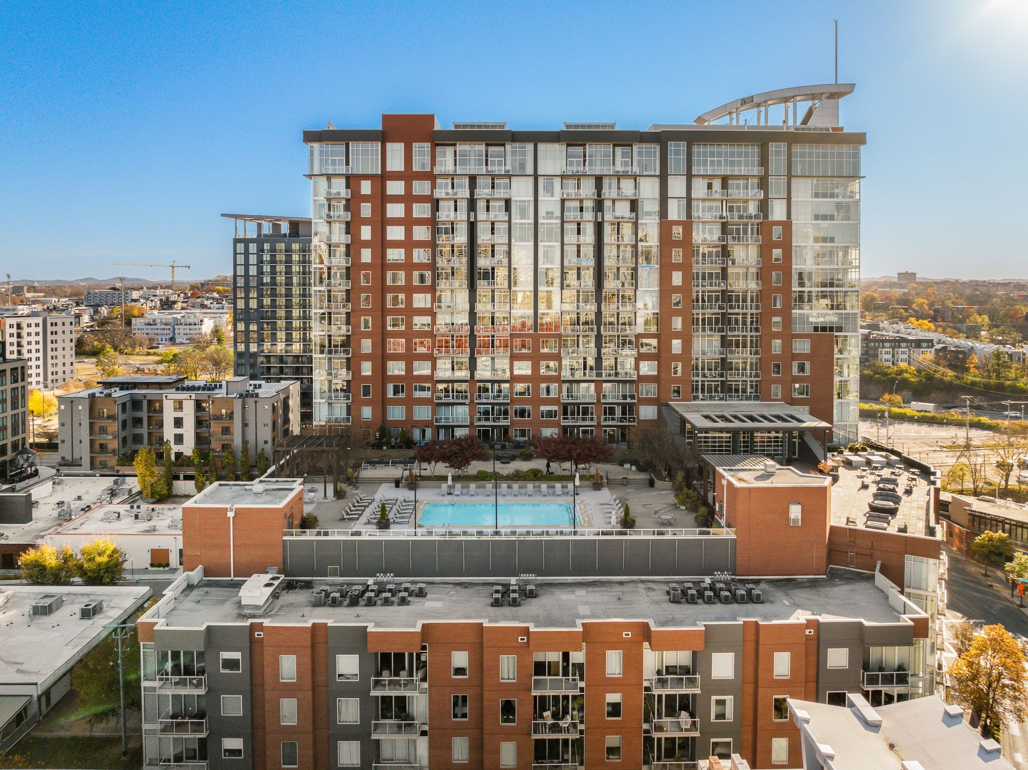 600 12th Avenue South, Unit 829 Nashville, TN 37203 - Photo 21 of 32 a picture of city view