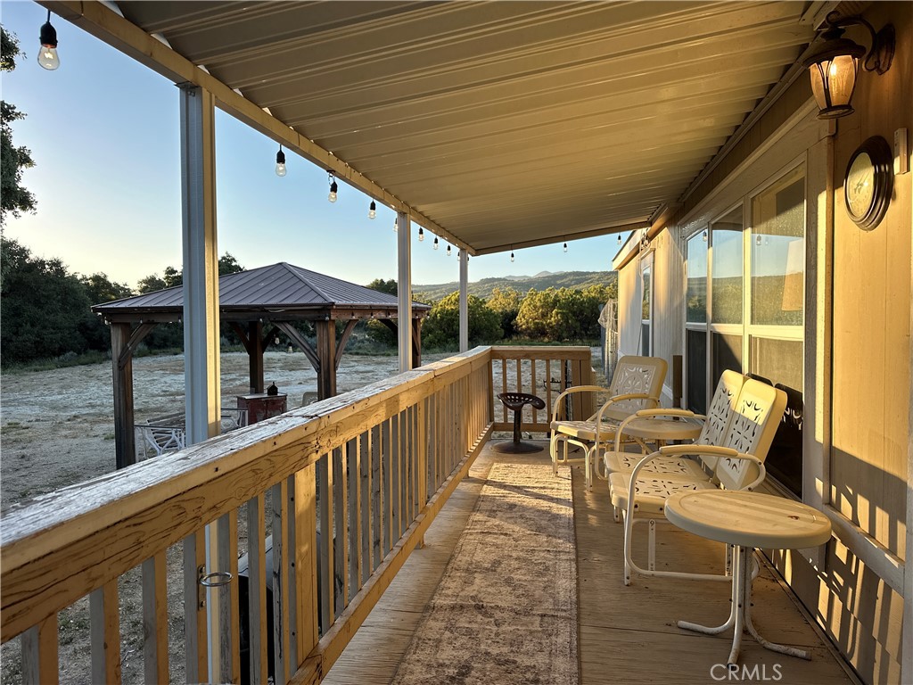 29820 Chihuahua Valley Road Warner Springs, CA 92086 - Photo 53 of 75 a view of balcony with couch
