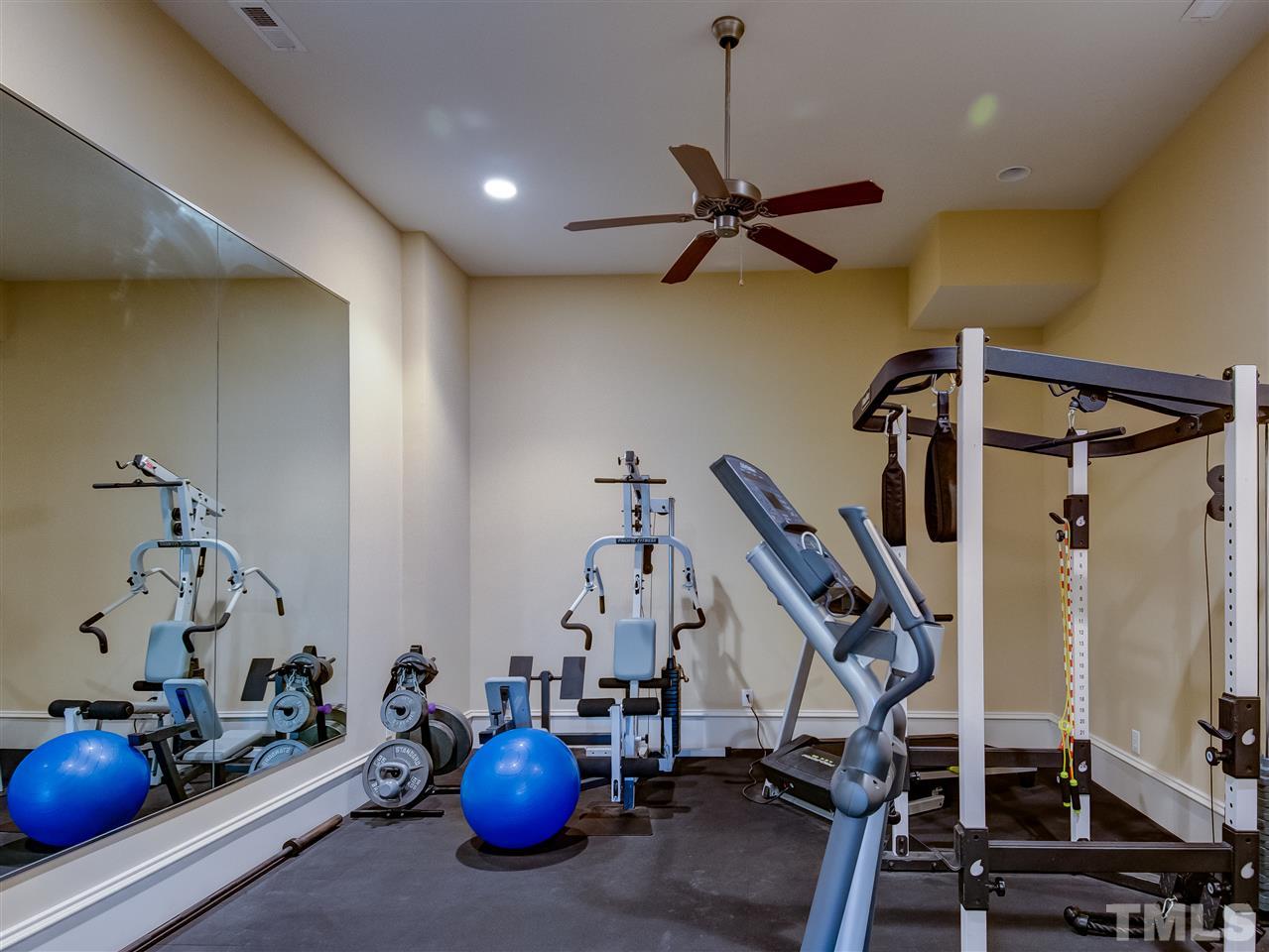 1908 Ridge Road Raleigh, NC 27607 - Photo 22 of 30 a view of a room with gym equipment