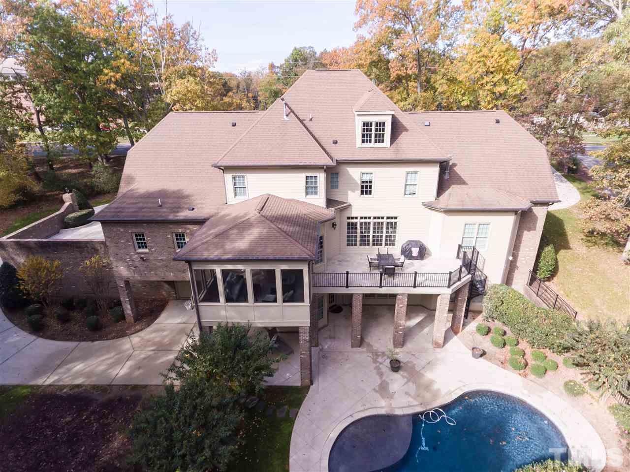 1908 Ridge Road Raleigh, NC 27607 - Photo 26 of 30 an aerial view of a house with a yard
