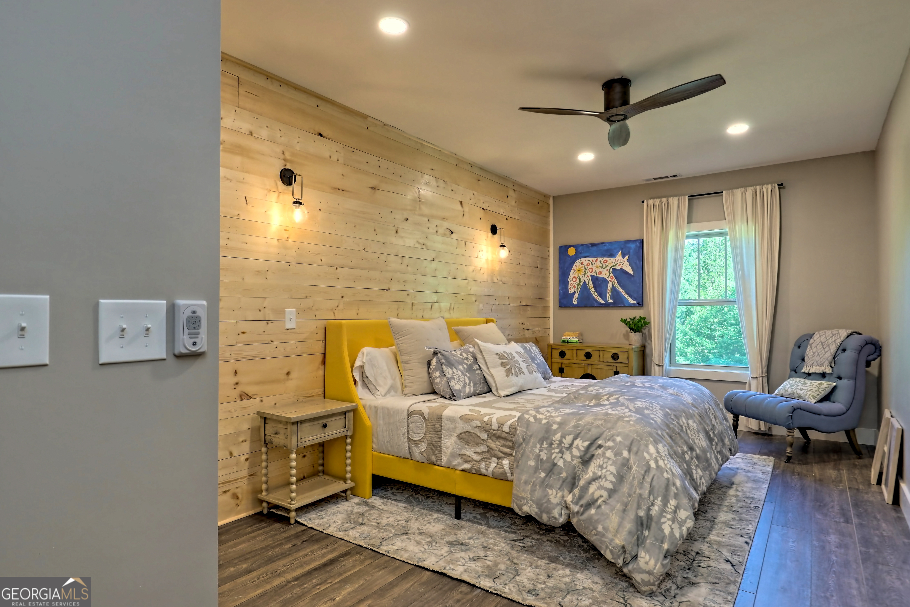 4979 Highway 197 Clarkesville, GA 30523 - Photo 33 of 62 a bedroom with a bed and a window