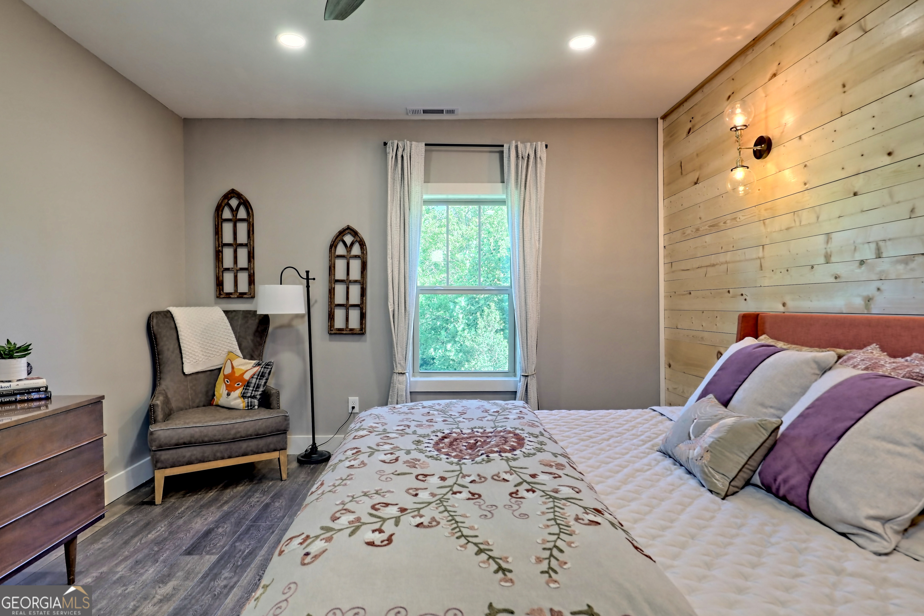 4979 Highway 197 Clarkesville, GA 30523 - Photo 36 of 62 a bedroom with a bed chair and a window