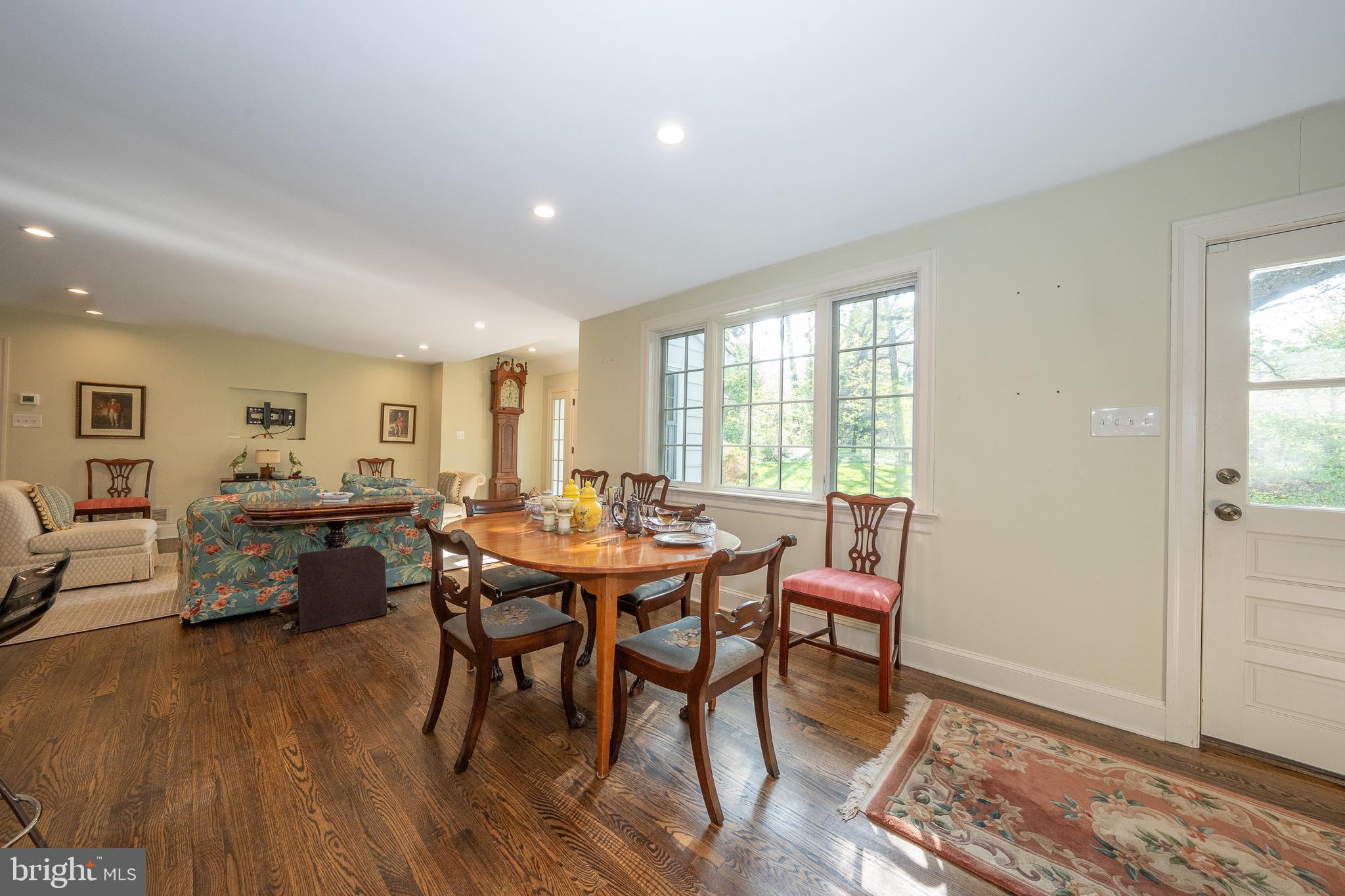 510 Lynmere Road Bryn Mawr, PA 19010 - Photo 11 of 44 a view of a dining room with furniture window and wooden floor