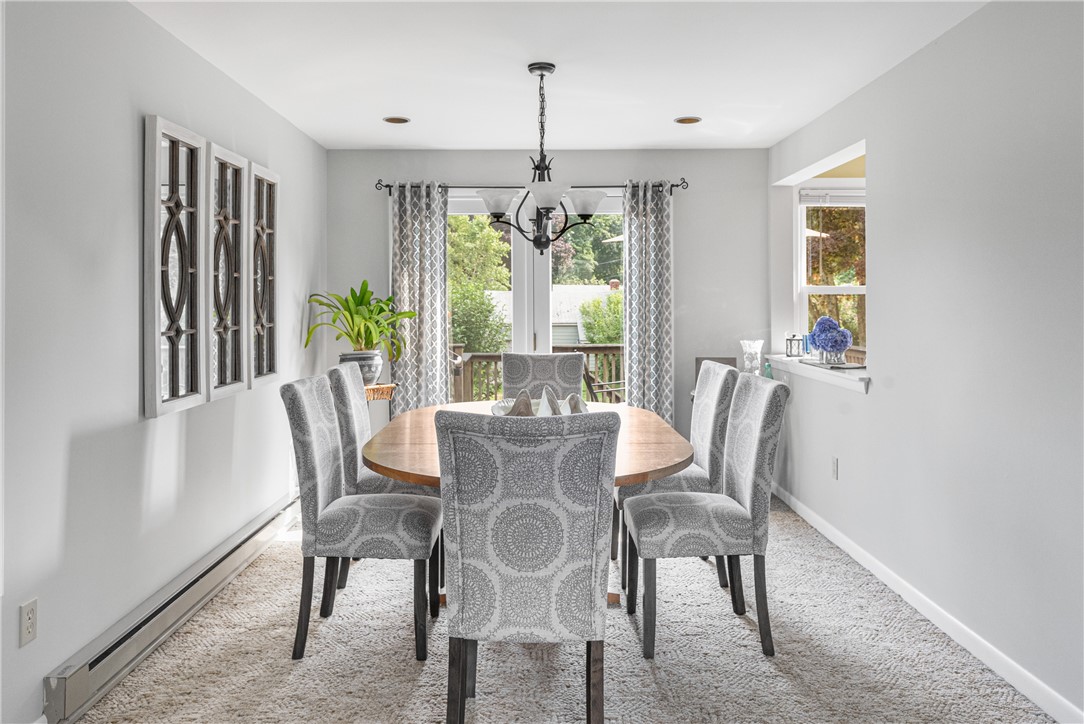 300 Kingstown Road Narragansett, RI 02882 - Photo 11 of 29 Dining Room with sliders out to deck