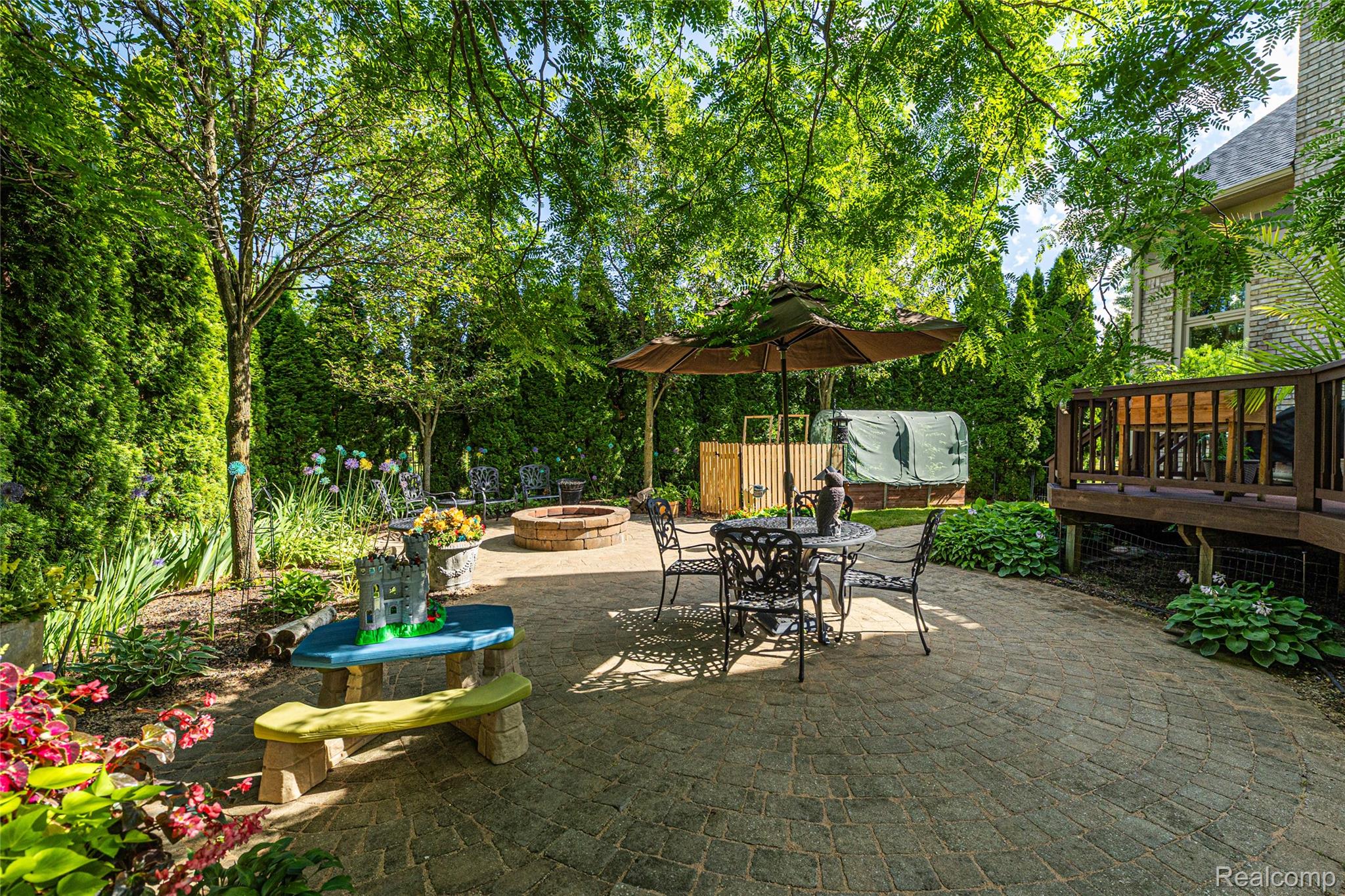 1781 Apple Ridge Court Rochester, MI 48306 - Photo 3 of 79 03 - Completely Private Backyard Oasis.jpg