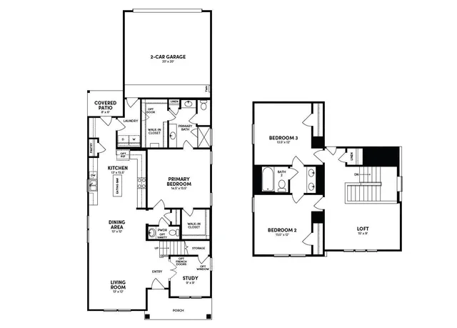a picture of a floor plan
