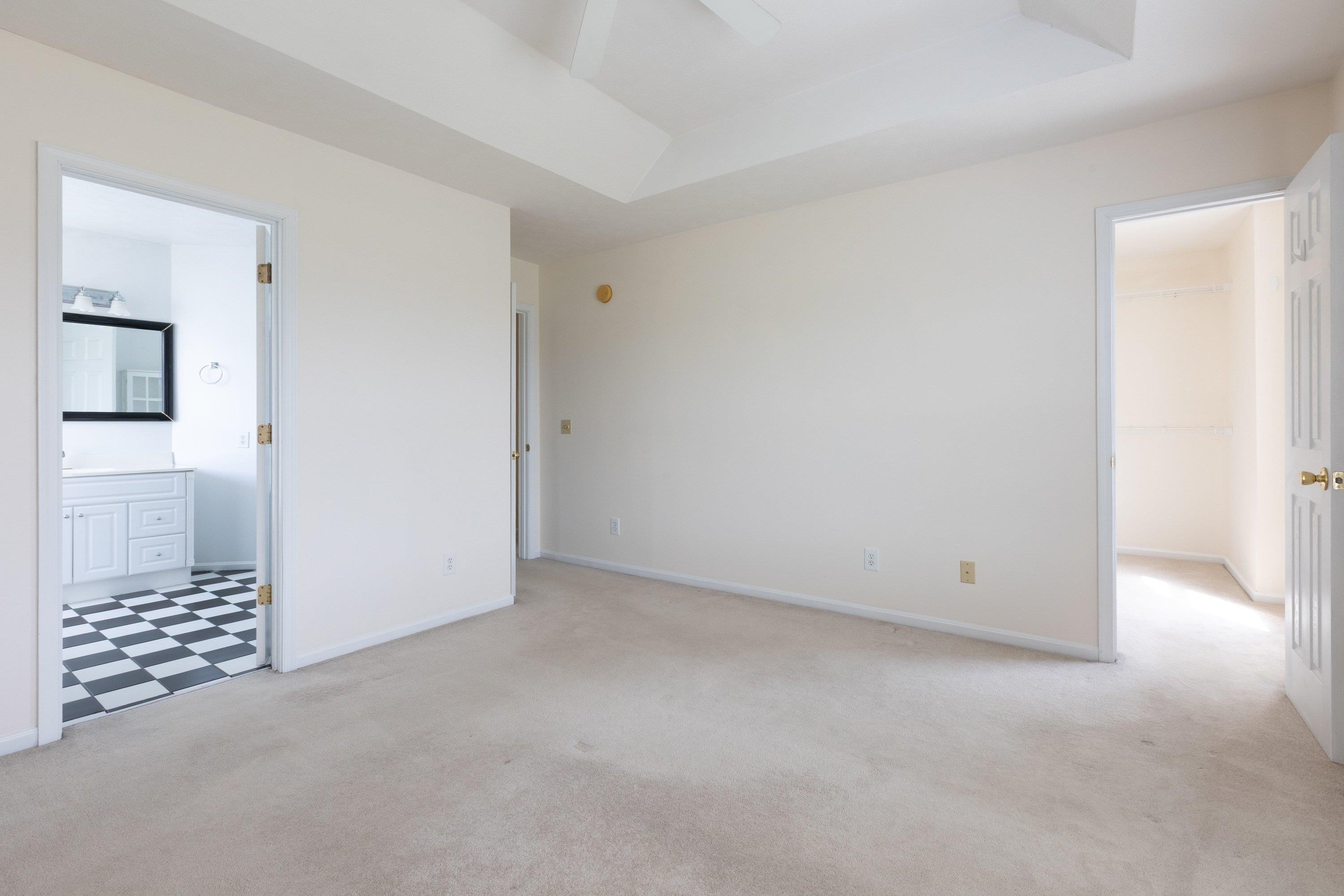536 Three Leagues Road McGaheysville, VA 22840 - Photo 19 of 71 The ultra spacious primary bedroom features comfortable flooring, attached walk-in closet space, and comfortable flooring thorough. This space offers a attached full bathroom.