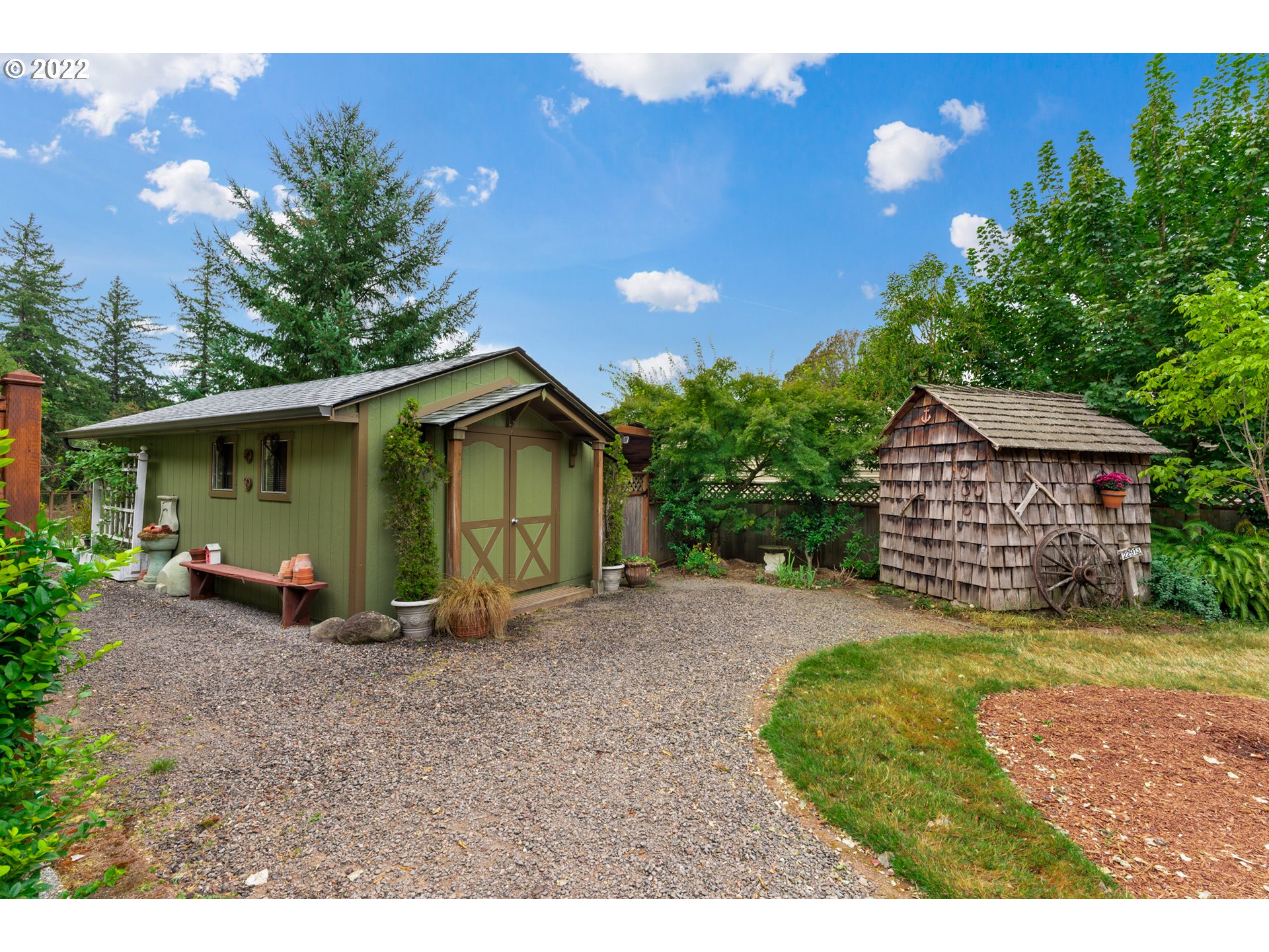 22913 Northeast 16th Street Camas, WA 98607 - Photo 27 of 32 a view of a house with backyard and garden