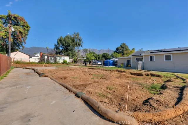 a terrace with outdoor space