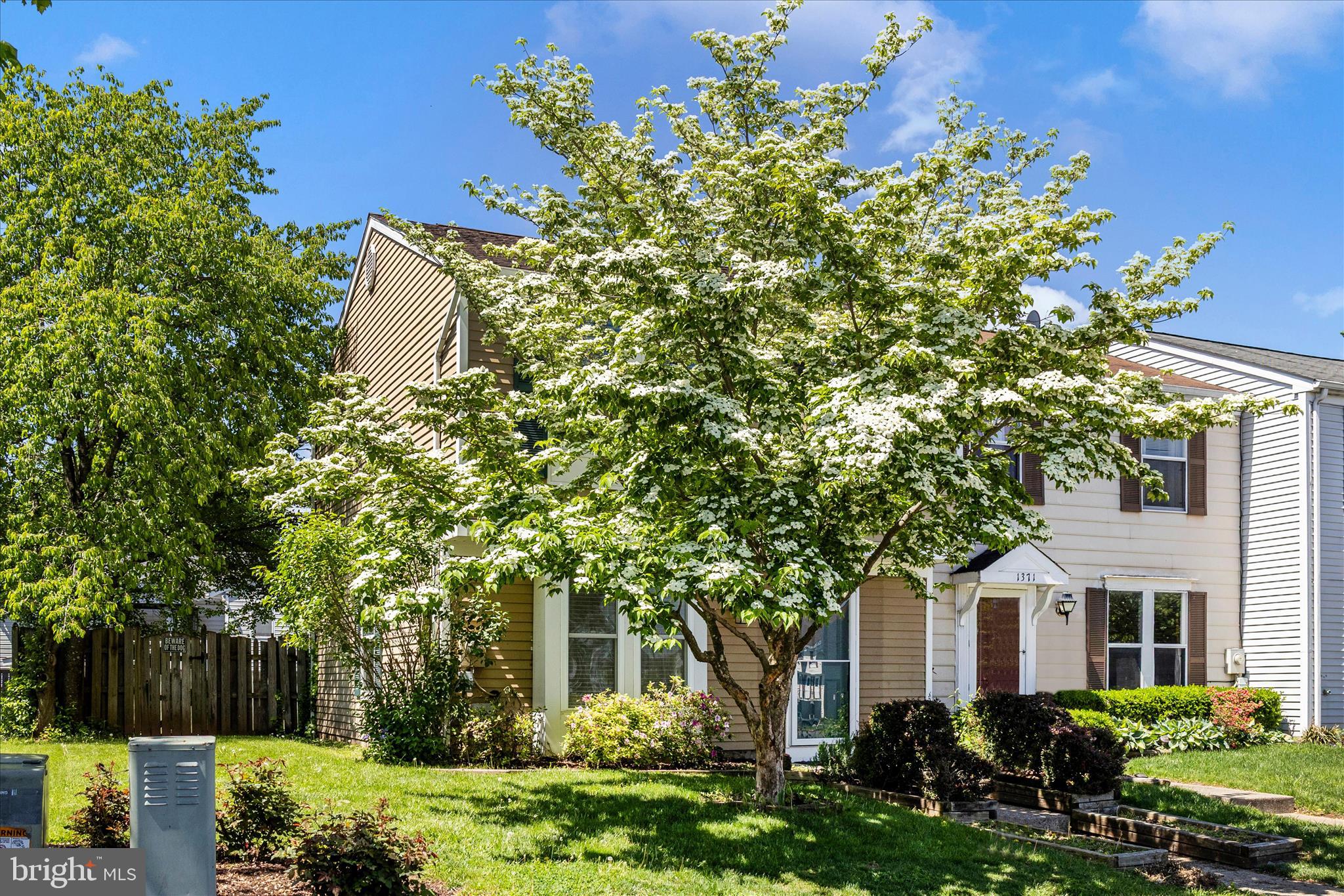 1369 David Lane Frederick, MD 21703 - Photo 41 of 53 a front view of a house with a garden