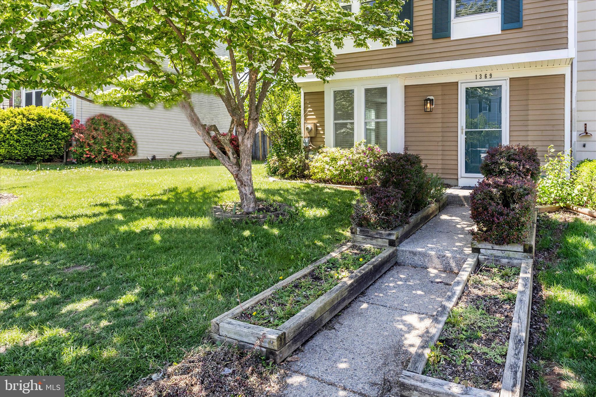 1369 David Lane Frederick, MD 21703 - Photo 42 of 53 a view of a house with backyard and garden
