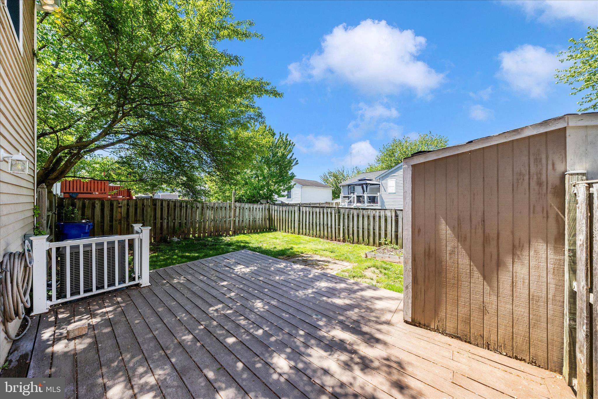 1369 David Lane Frederick, MD 21703 - Photo 49 of 53 a view of backyard with small cabin