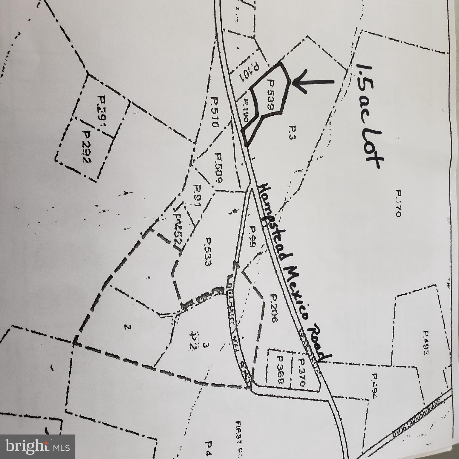 1.5ac Lot Tax Map