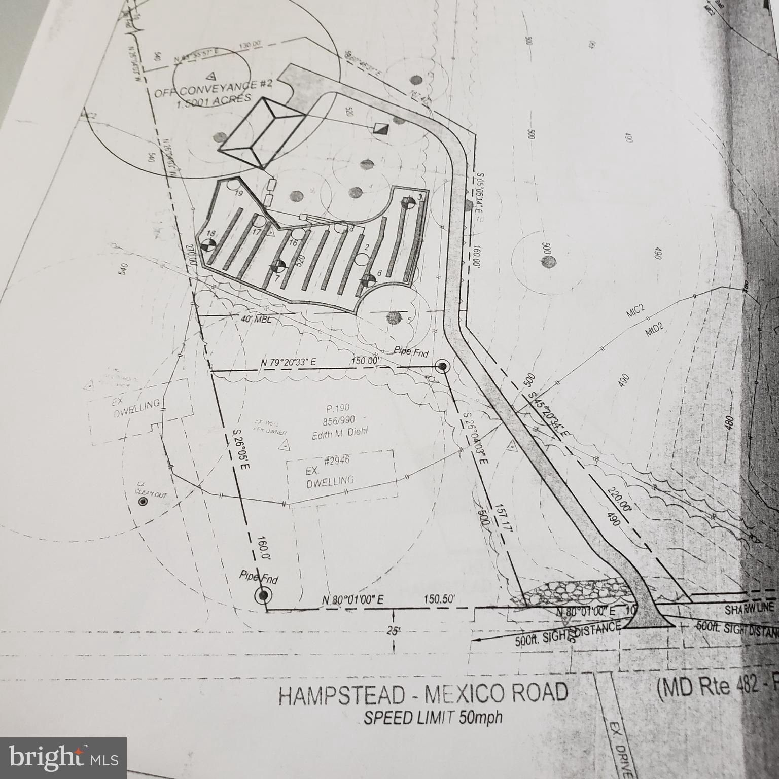 1.5-ac Hampstead Mexico Road Hampstead, MD 21074 - Photo 3 of 4 Perc Plat