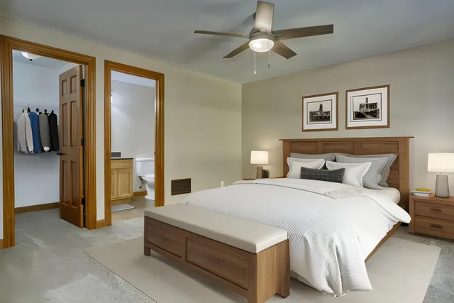 wooden floor in an empty room