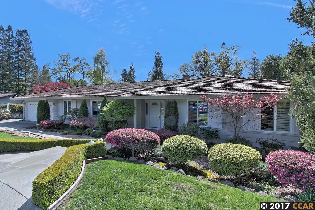 1841 Piedras Circle Alamo, CA 94507 - Photo 1 of 1 a view of a house with garden and porch