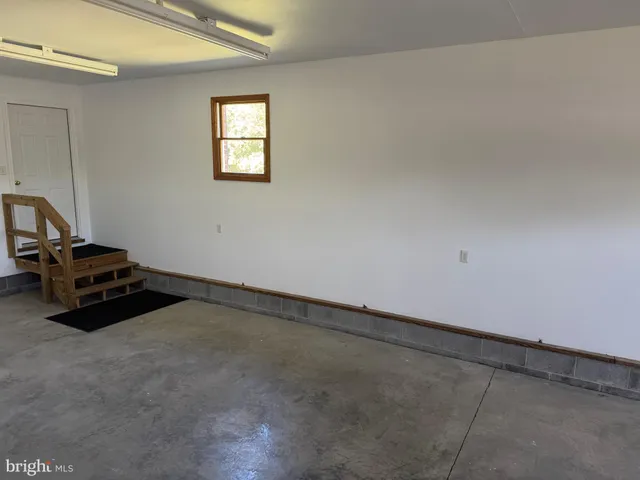 a view of car garage