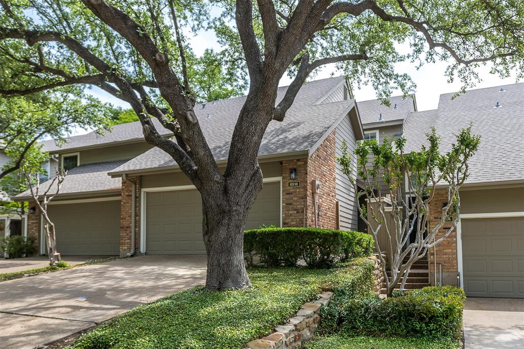 8518 Coppertowne Lane Dallas, TX 75243 - Photo 1 of 1 a front view of a house with garden