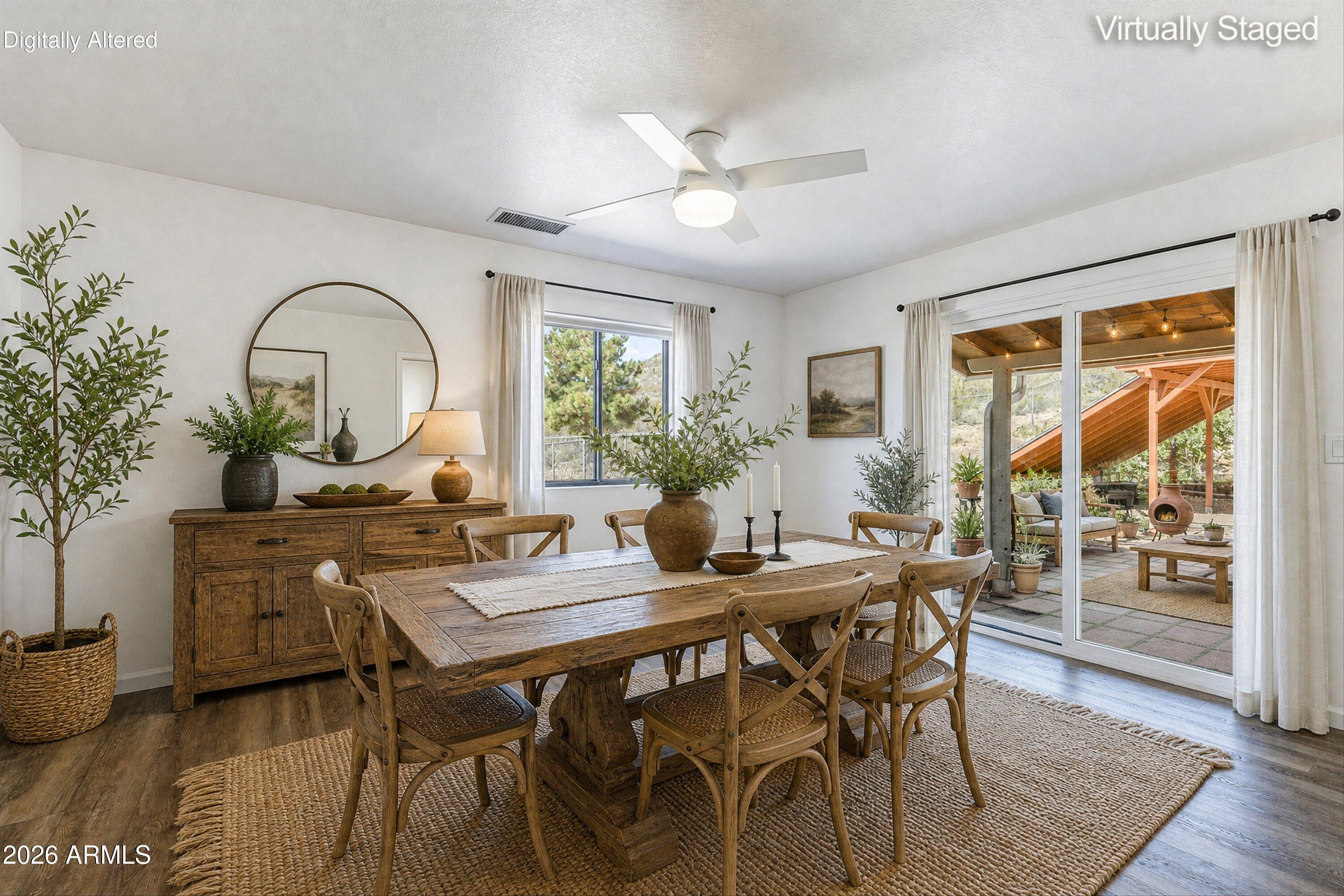 2251 North Spanish Trail Huachuca City, AZ 85616 - Photo 14 of 44 14-Staged Dining