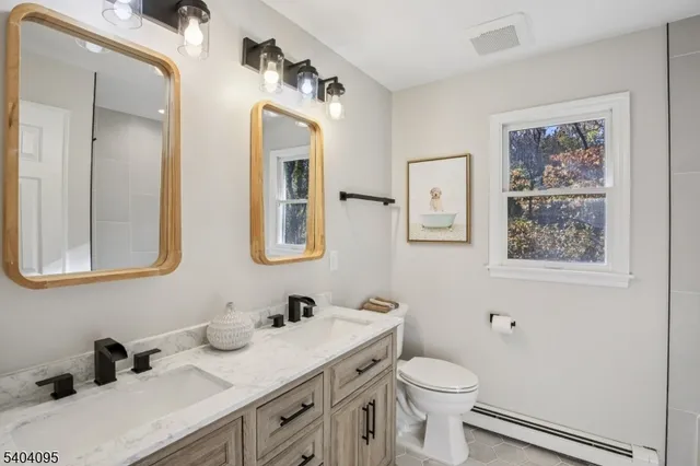 a room with furniture and a window