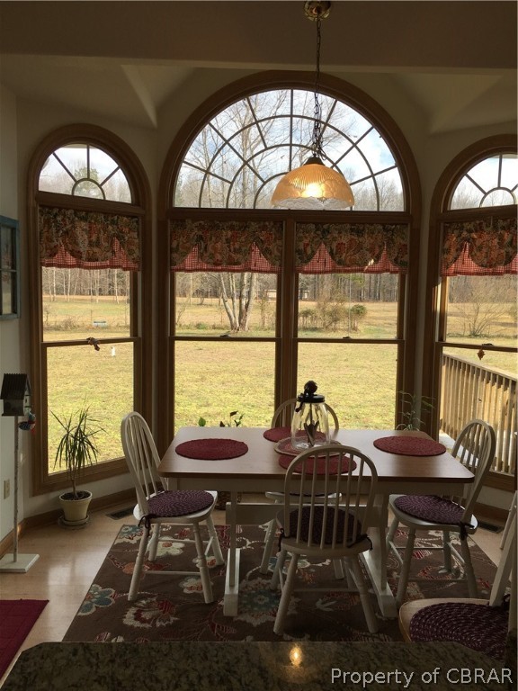2573 Wright Road Saluda, VA 23149 - Photo 8 of 30 Breakfast nook looking into backyard