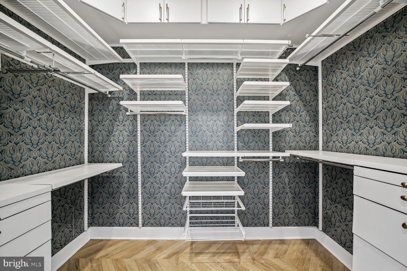 2012 D Street Northeast, Unit 3 Washington, DC 20002 - Photo 15 of 20 a view of walk in closet with empty racks