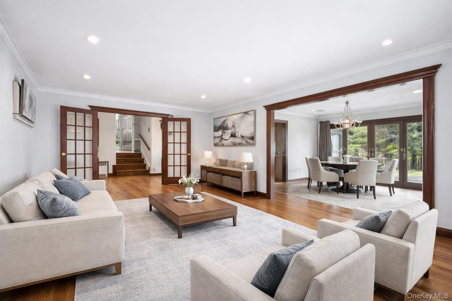 6 Luquer Road Manhasset, NY 11030 - Photo 5 of 16 Living Room/Dining Room Rendering