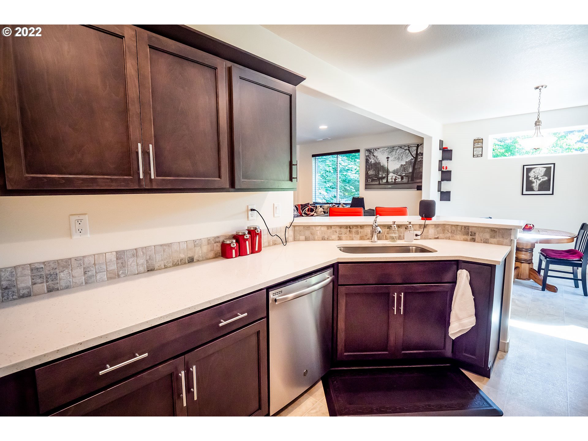 1345 Skyline Park Loop Eugene, OR 97405 - Photo 4 of 31 a kitchen with a sink cabinets and window