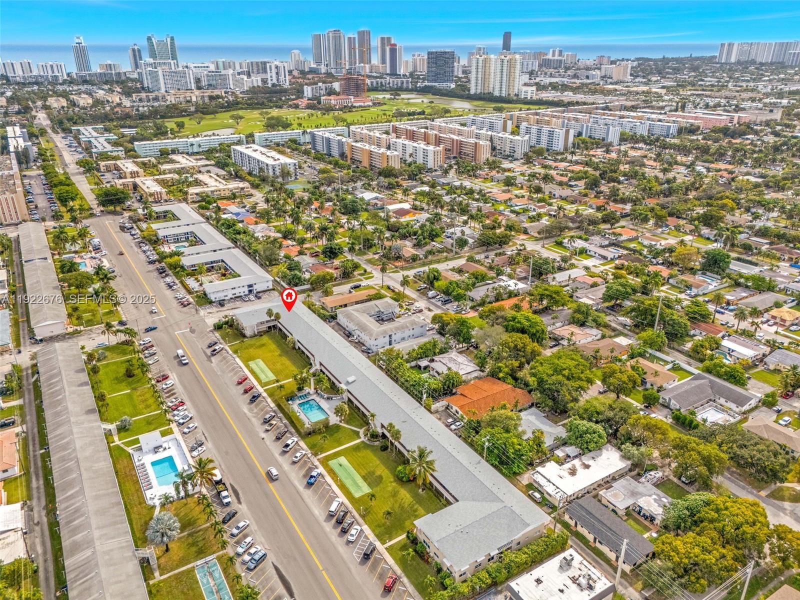 900 Atlantic Shores Boulevard, Unit 105 Hallandale Beach, FL 33009 - Photo 19 of 22 a view of a city