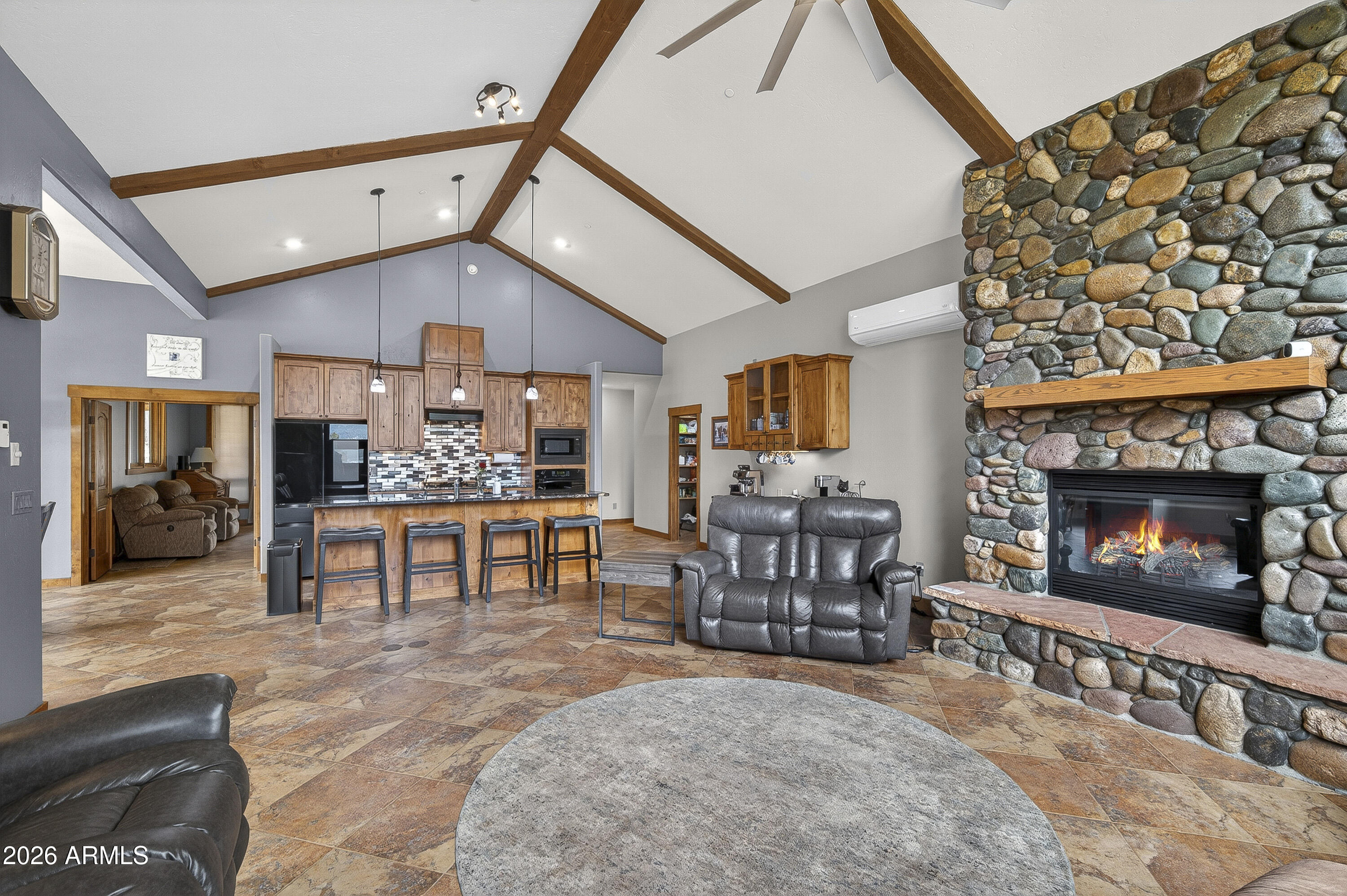 5629 Rudd Tank Road Flagstaff, AZ 86001 - Photo 6 of 21 Rudd Tank Fireplace