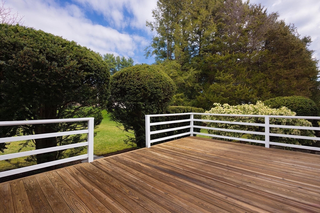 169 Fox Hill Road Needham, MA 02492 - Photo 11 of 22 a view of outdoor space and deck