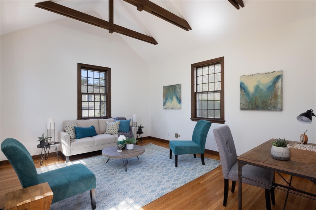 169 Fox Hill Road Needham, MA 02492 - Photo 5 of 22 a living room with furniture and a wooden floor