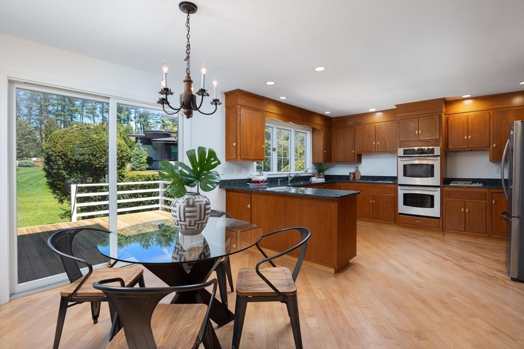 169 Fox Hill Road Needham, MA 02492 - Photo 9 of 22 a view of a dining room with furniture window and wooden floor