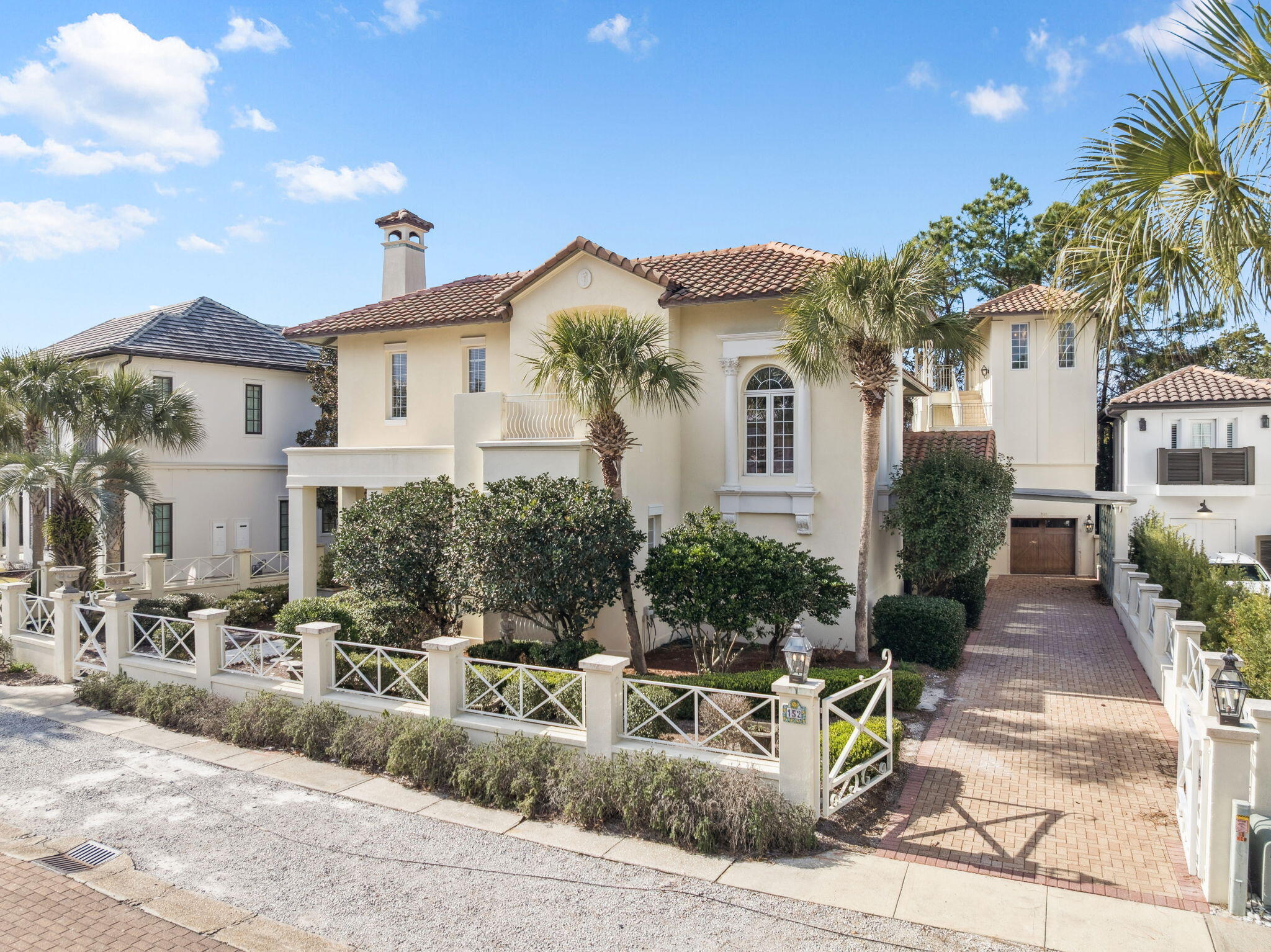 152 White Cliffs Boulevard Santa Rosa Beach, FL 32459 - Photo 2 of 82 a front view of a house with a porch