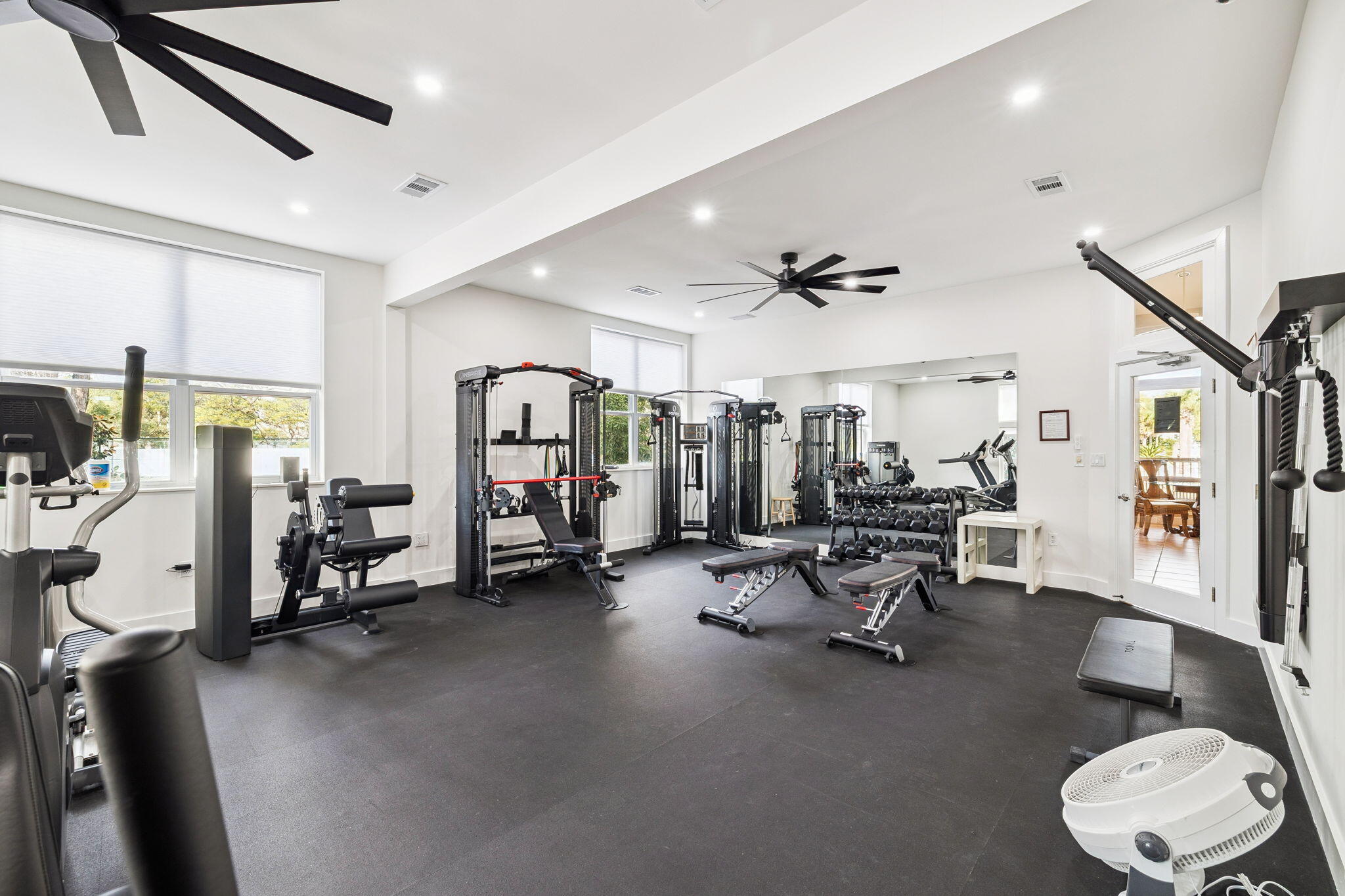 152 White Cliffs Boulevard Santa Rosa Beach, FL 32459 - Photo 70 of 82 a view of a room with gym equipment
