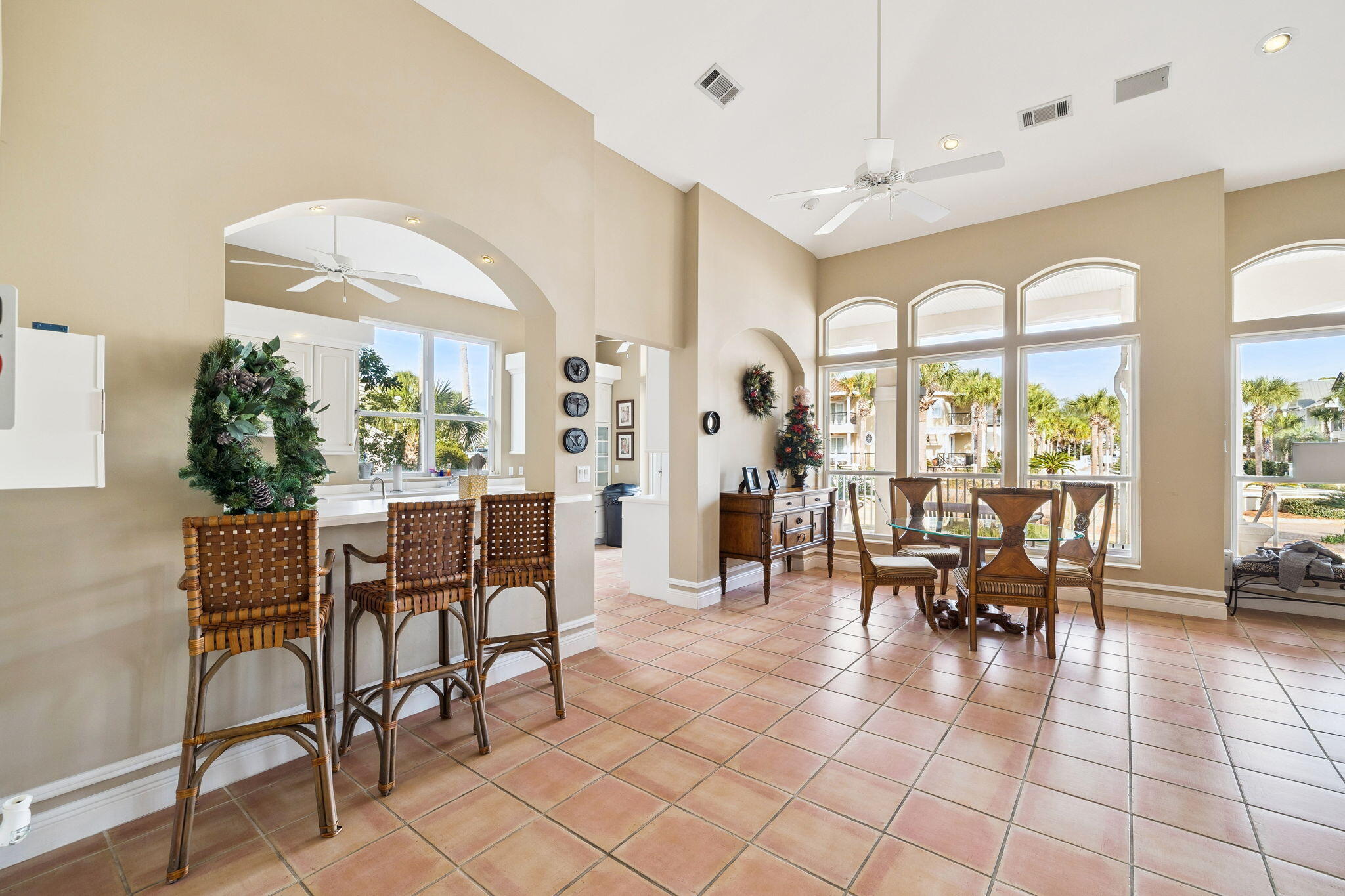 152 White Cliffs Boulevard Santa Rosa Beach, FL 32459 - Photo 75 of 82 a view of a dining room with furniture window and outside view