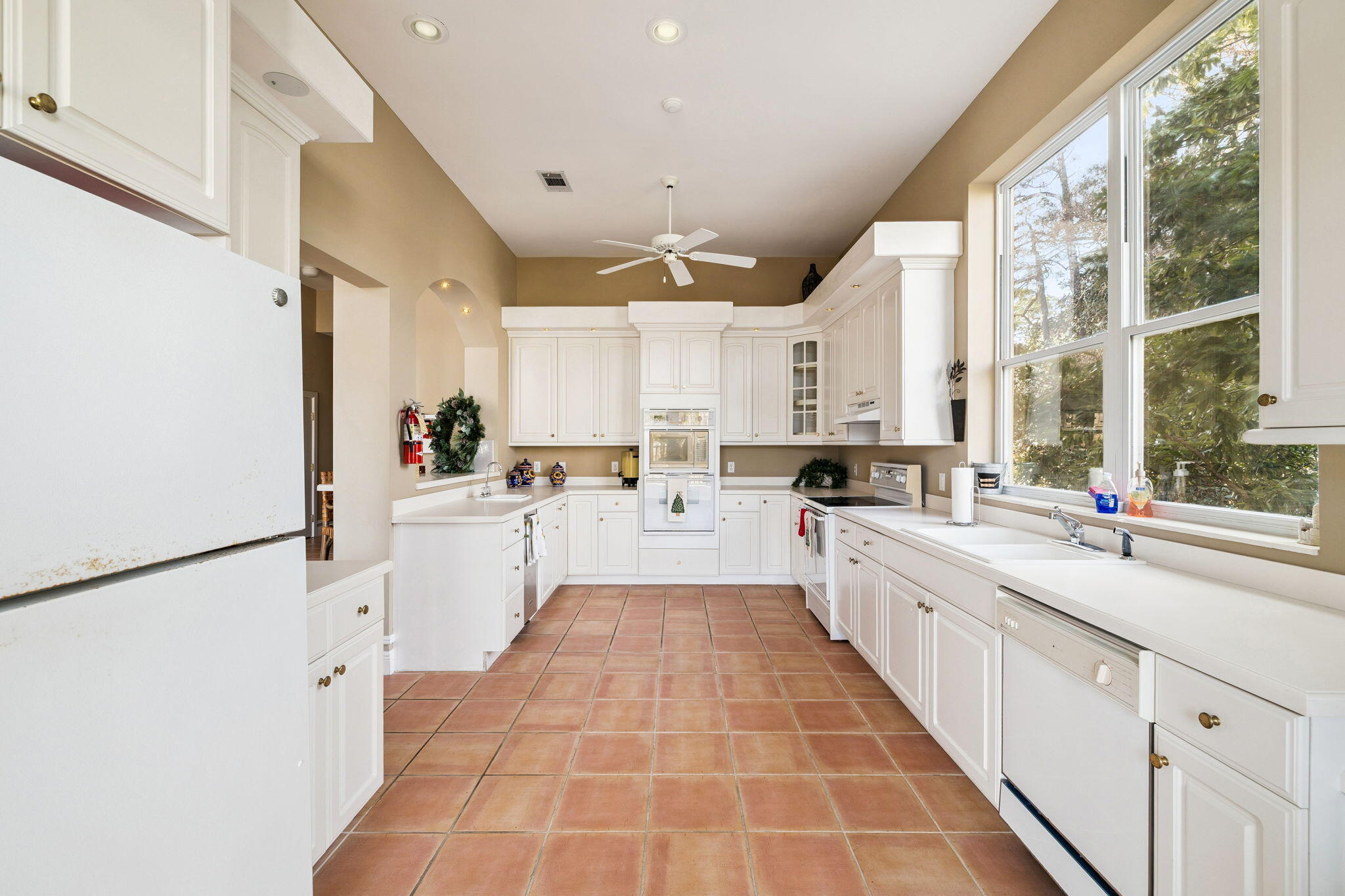 152 White Cliffs Boulevard Santa Rosa Beach, FL 32459 - Photo 76 of 82 a large white kitchen with a large window