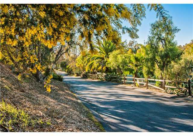 6635 Lago Corte Rancho Santa Fe, CA 92091 - Photo 23 of 25 Country Rd. to property