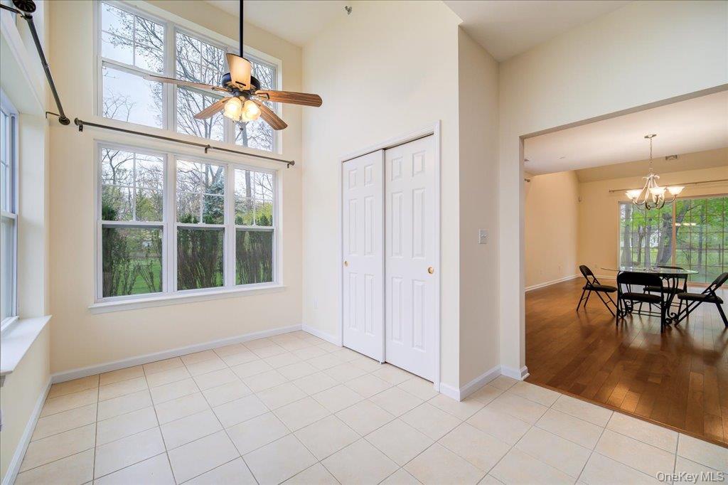 26 Halley Court Poughkeepsie, NY 12601 - Photo 13 of 47 an empty room & chandelier windows and outdoor view