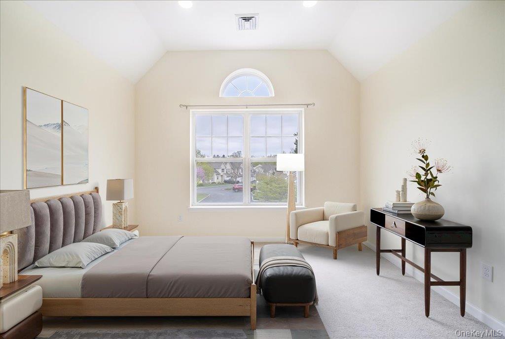 26 Halley Court Poughkeepsie, NY 12601 - Photo 28 of 47 a bedroom with a bed and a couch