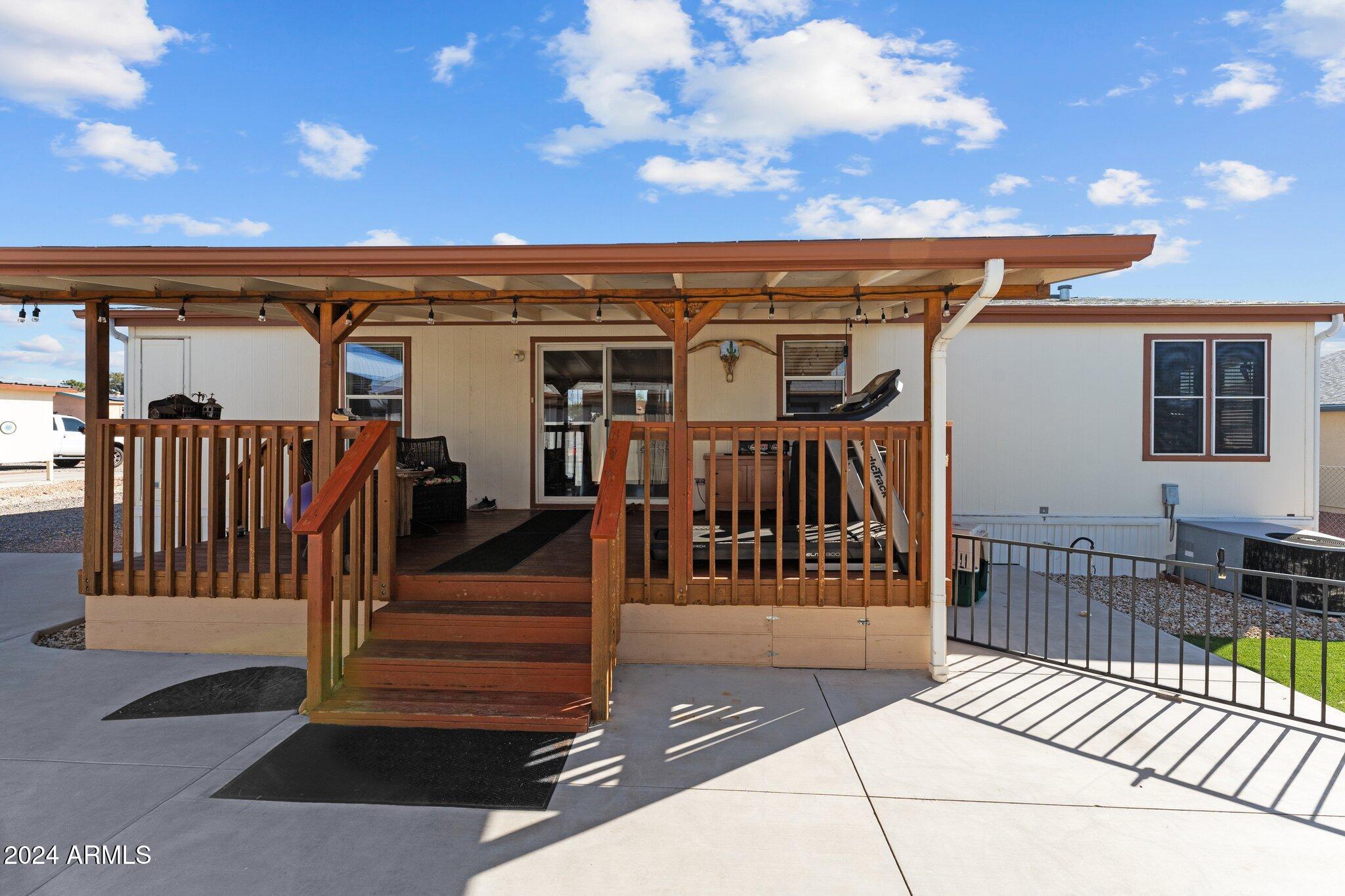 30854 Wandering Way Congress, AZ 85332 - Photo 32 of 43 a view of a balcony with furniture