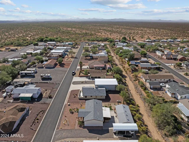 an aerial view of a city with lots of residential buildings