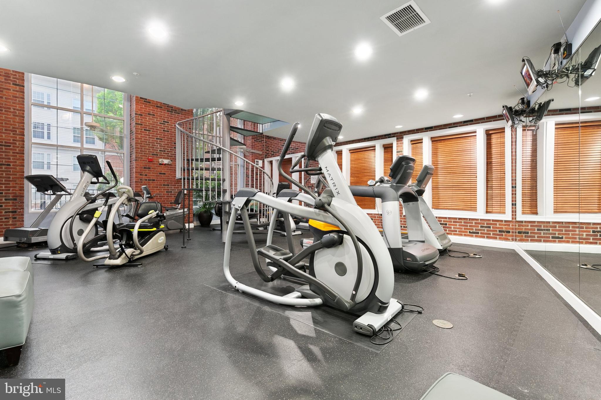 7 Granite Place, Unit 316 Gaithersburg, MD 20878 - Photo 46 of 84 a view of a room with gym equipment