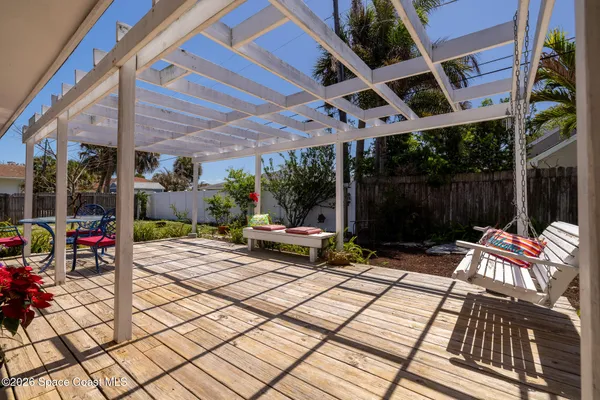 a view of a tables and chairs in patio