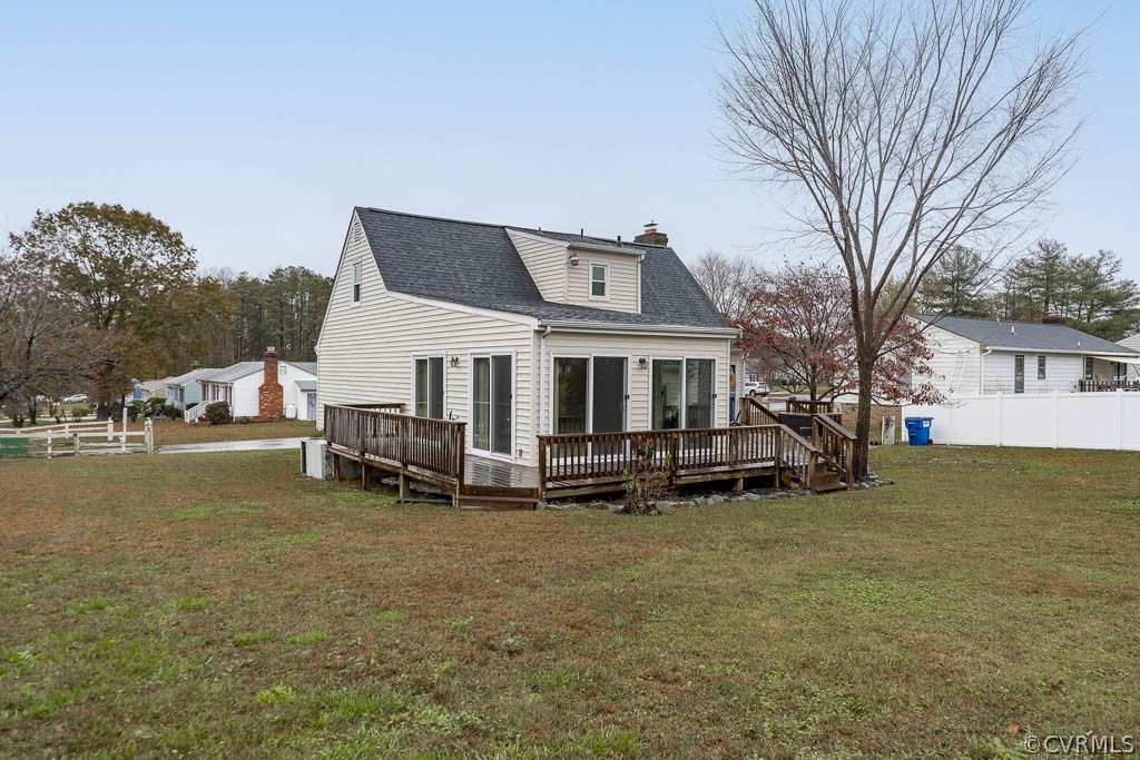 8117 Valencia Road Chesterfield, VA 23832 - Photo 24 of 30 a view of a house with a yard and sitting area