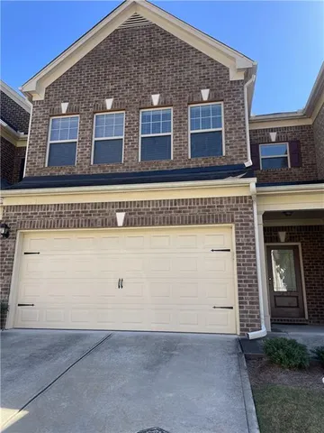 a front view of a building